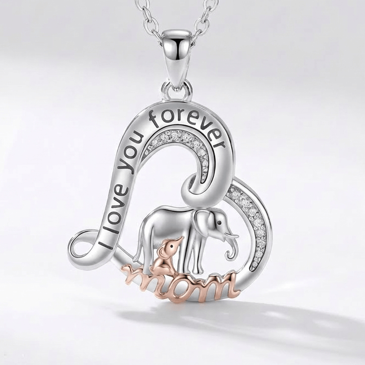 Eternal Bond Elephant Necklace