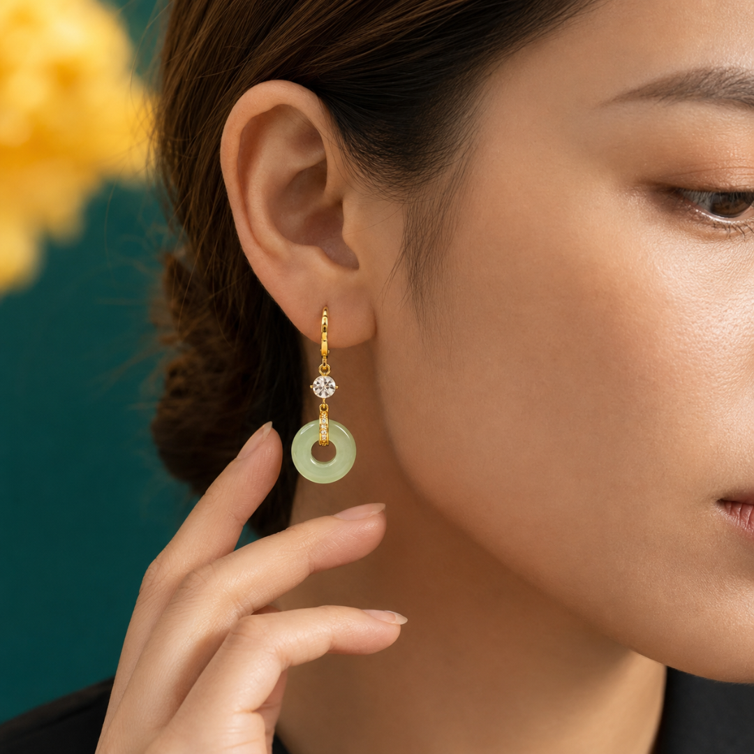 Jade Earrings