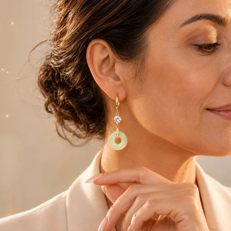 Jade Earrings