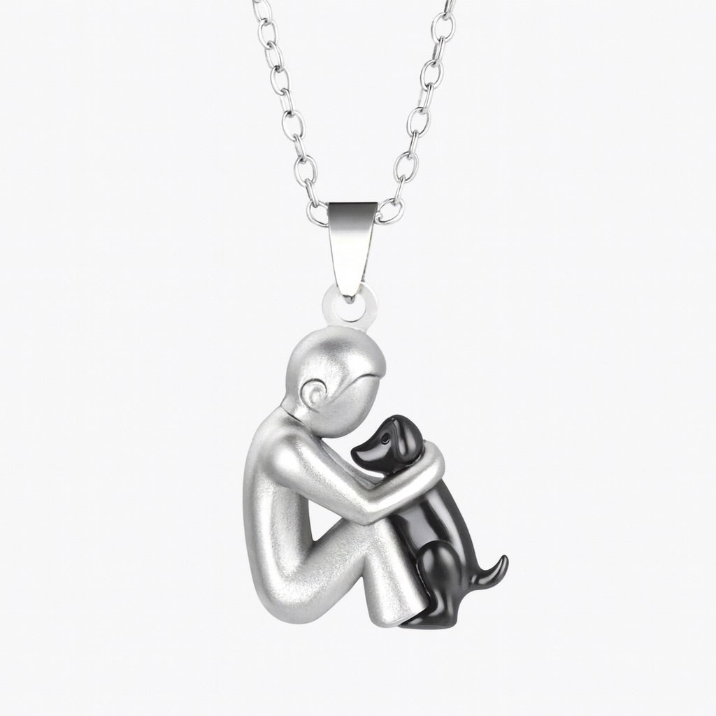 Hug Pendant Necklace - Meaningful Memorial Gift
