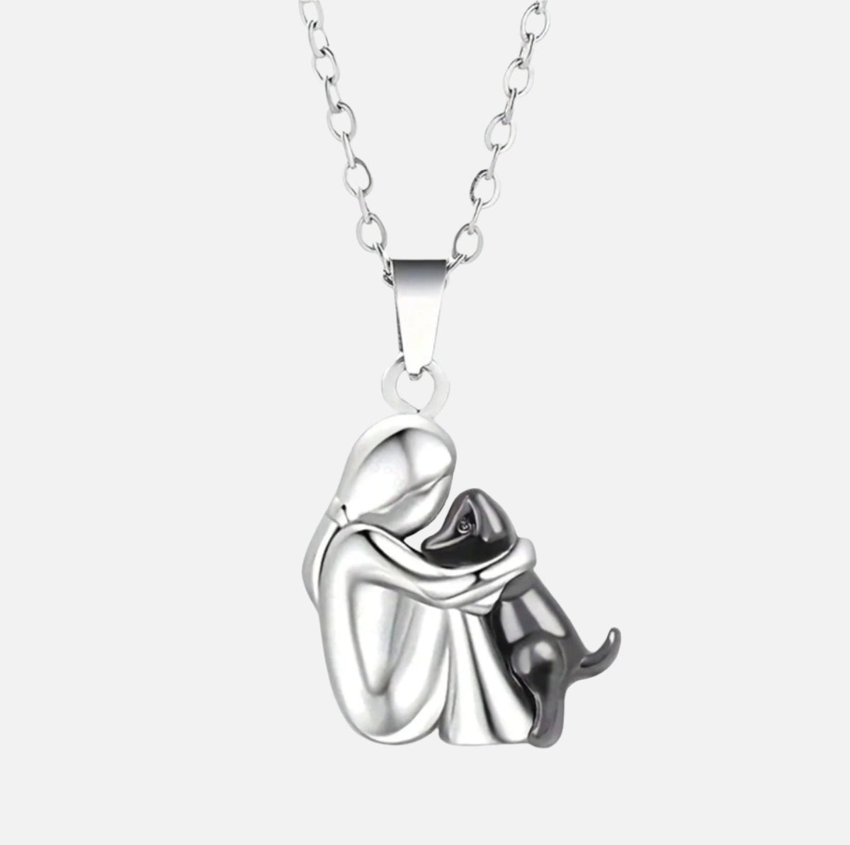 Hug Pendant Necklace - Meaningful Memorial Gift