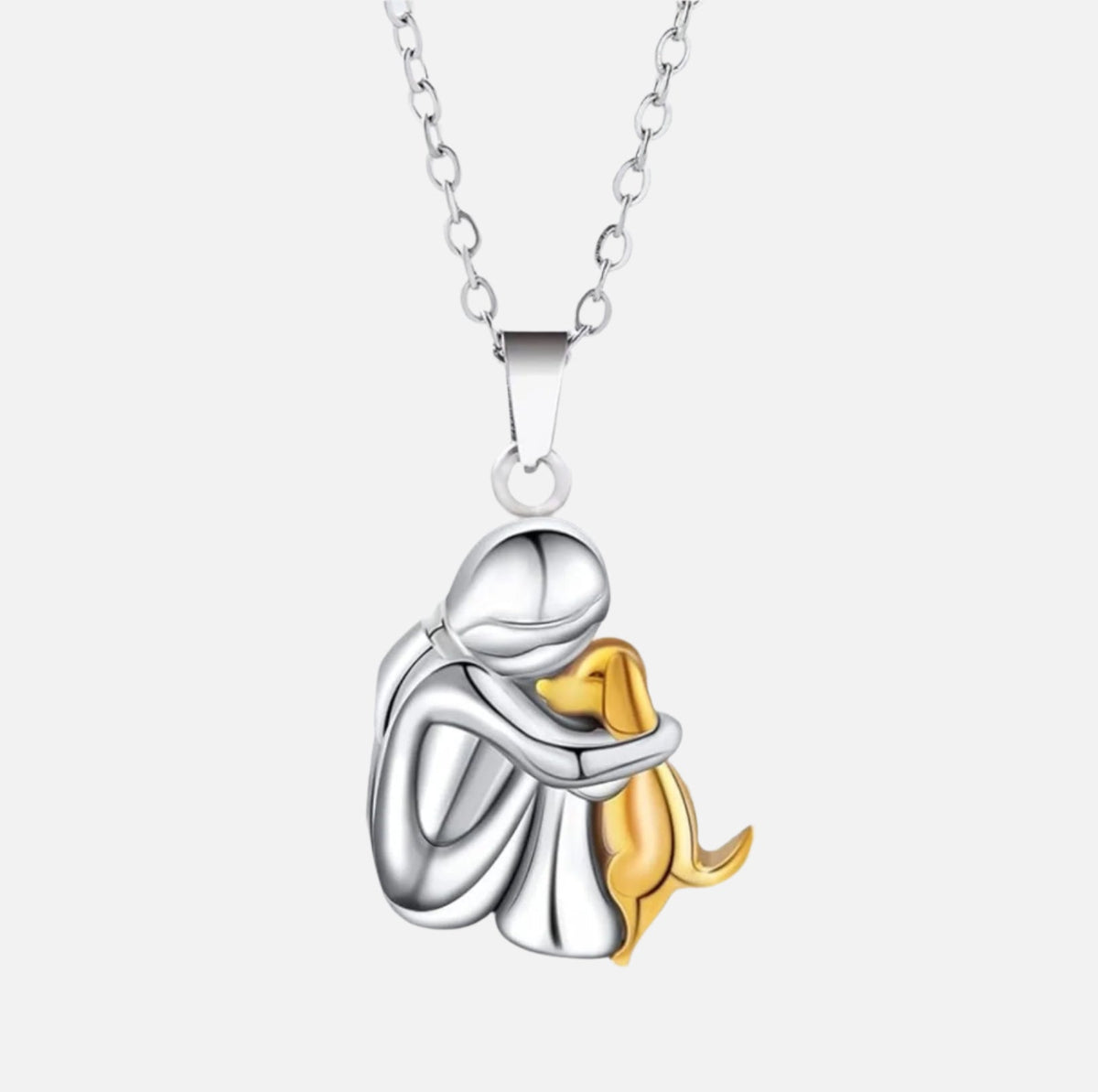Hug Pendant Necklace - Meaningful Memorial Gift