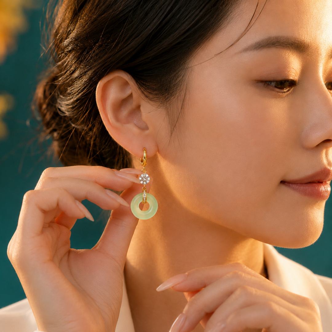Jade Earrings