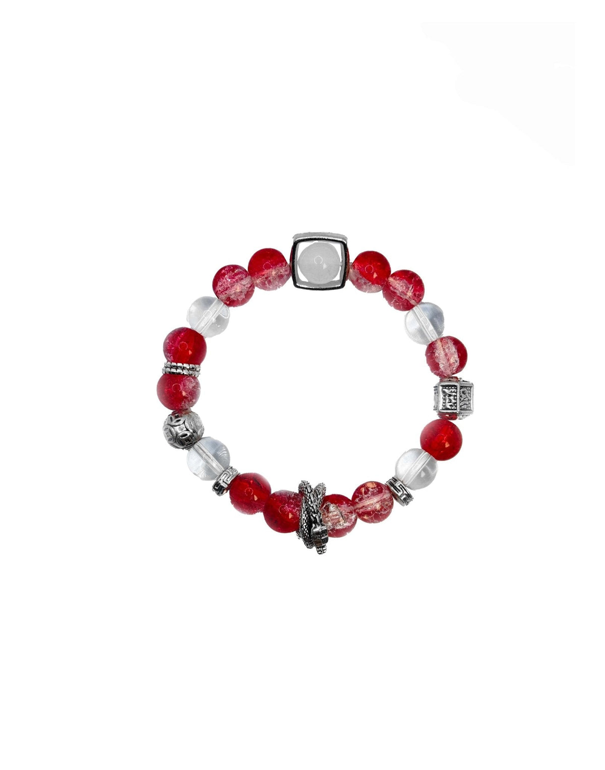 Crimson Bead Bracelet
